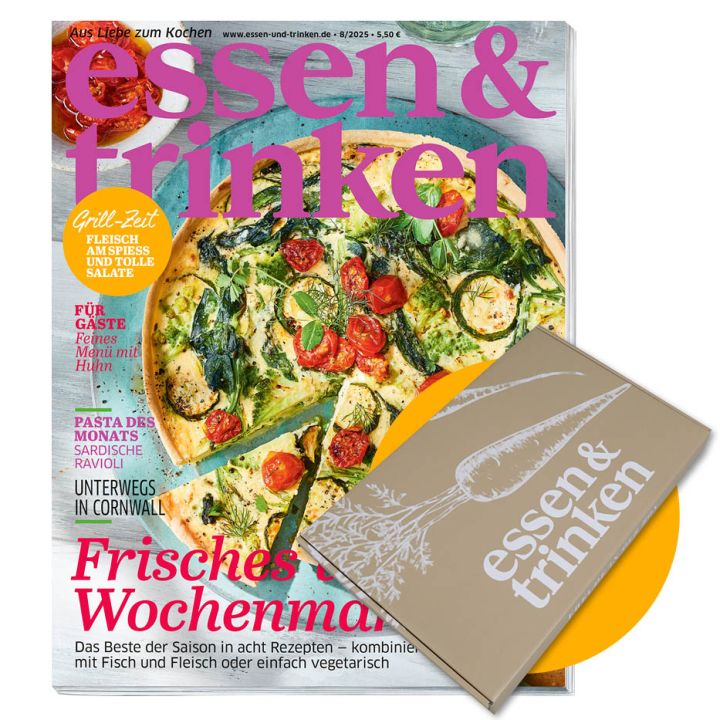 essen & trinken Geschenk-Abo f&uuml;r 1 Jahr mit Geschenkbox